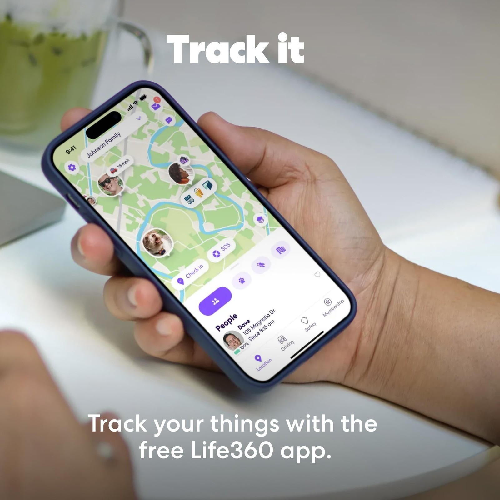 Life360 Tile Sticker – Small Bluetooth Tracker, Remote Finder and Item Locato…