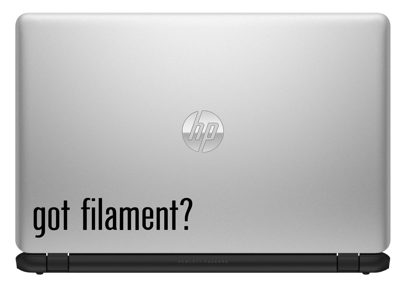 Got Filament? Custom Vinyl Sticker Decal 3D Printing PLA STL Maker Model
