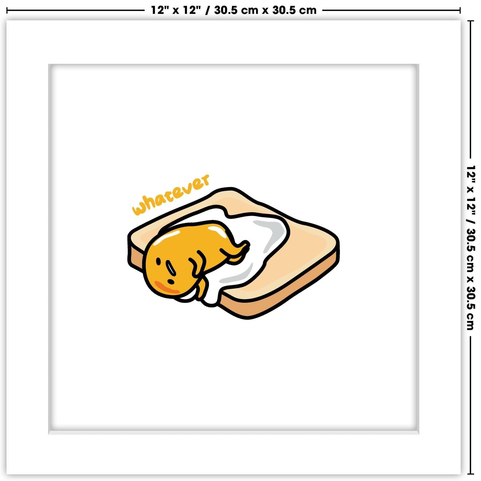 Trends International Gallery Pops Gudetama – Whatever Wall Art Wall Poster, 1…