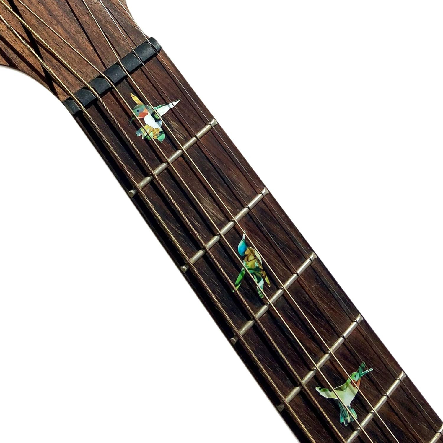 Inlaystickers Bee Hummingbirds – Fret Markers Inlay Stickers Decals for Guitars