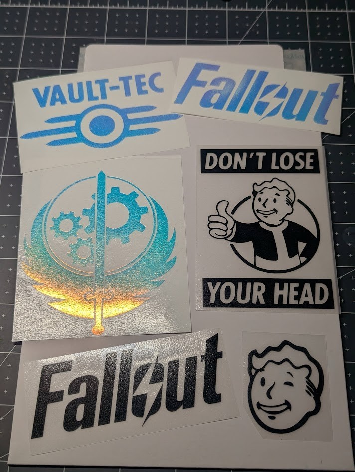 Custom Band, Logo, Image Vinyl Decal