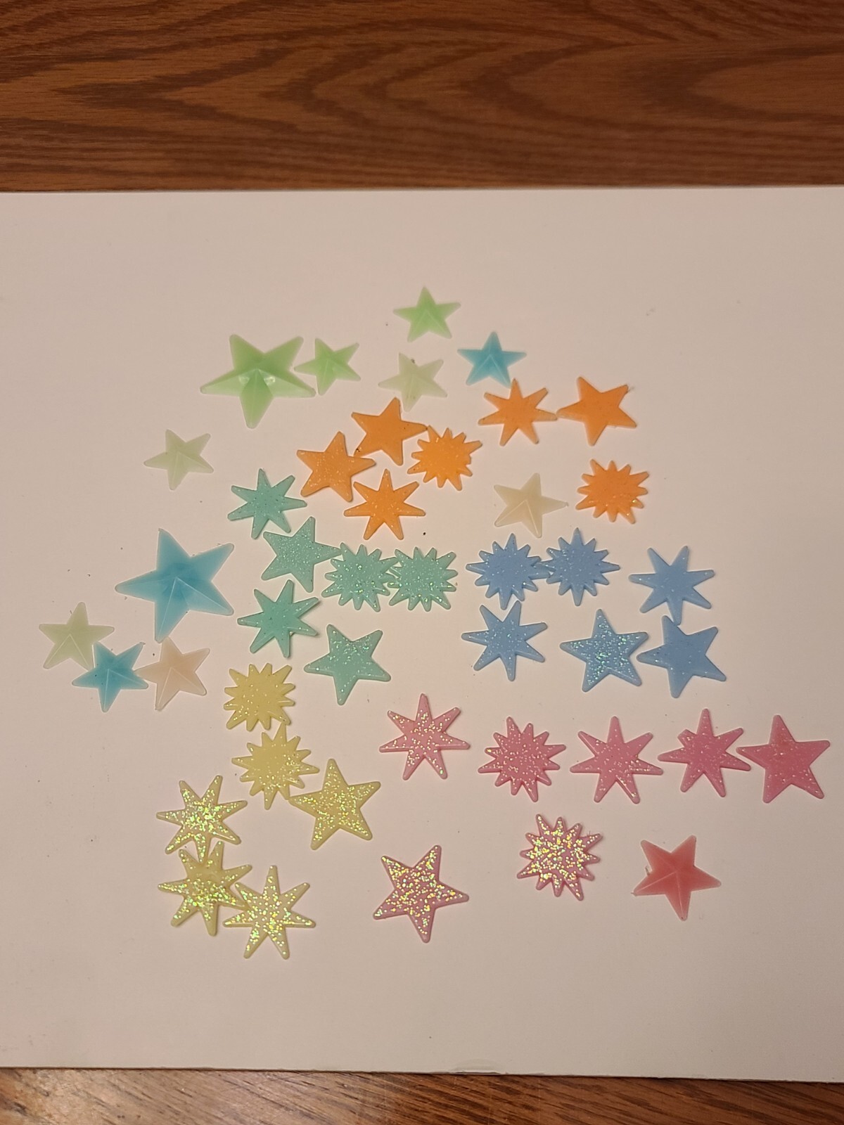 Glow in the Dark Stars and Planets 68 Pieces – 7 3D Planets