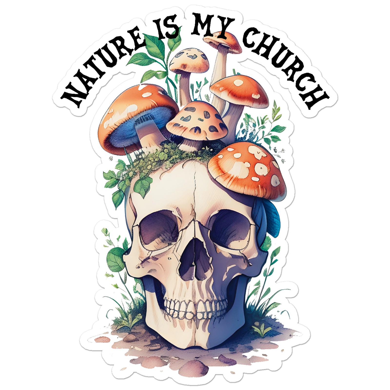Nature Is My Church – Vinyl Decal Sticker – Car Window Laptop – ebn12018