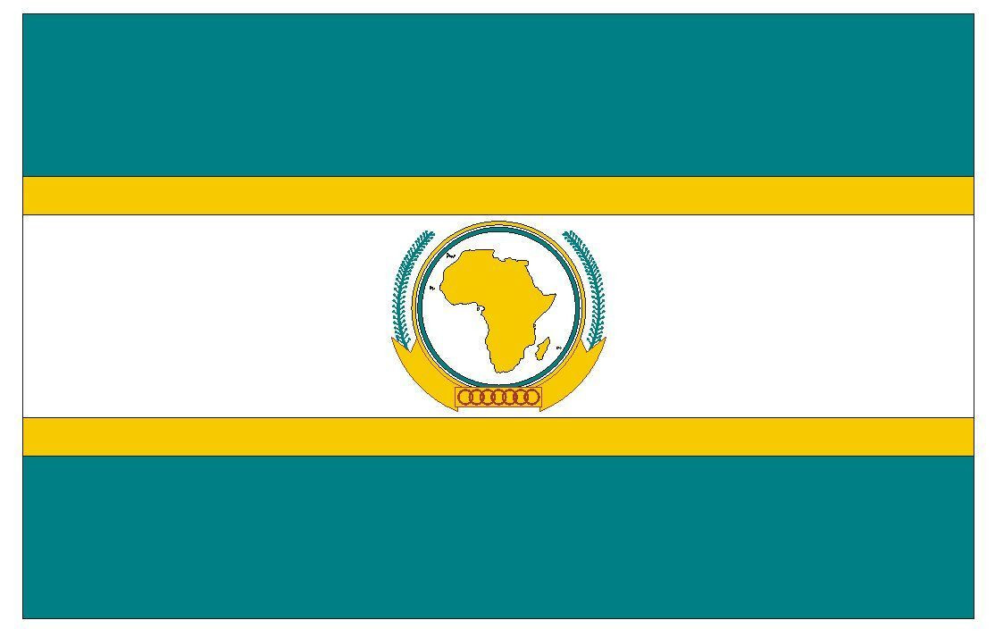 Organization Of African Unity Flag Sticker Decal F368