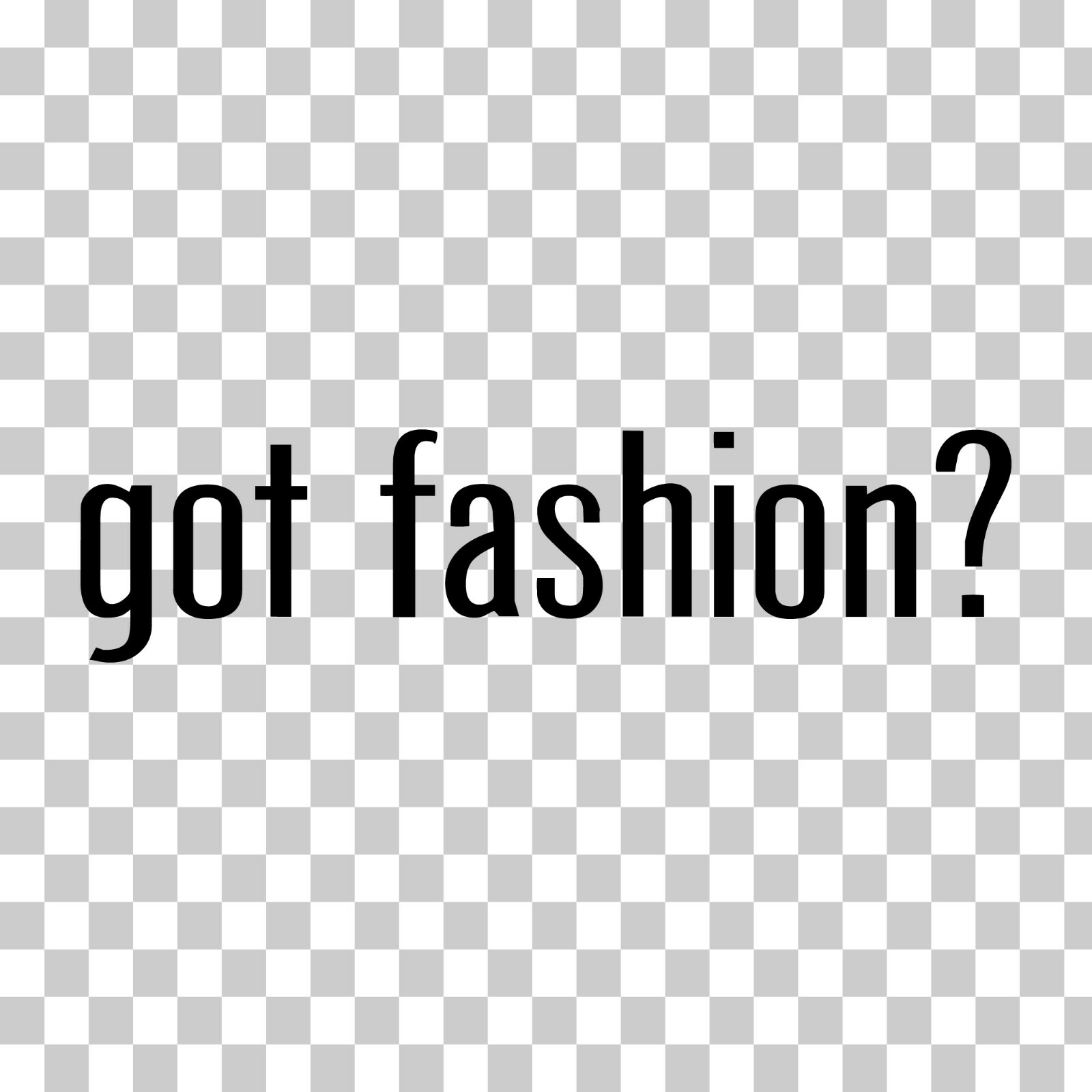 Got Fashion? Custom Vinyl Sticker Decal Style Designer Model Clothing