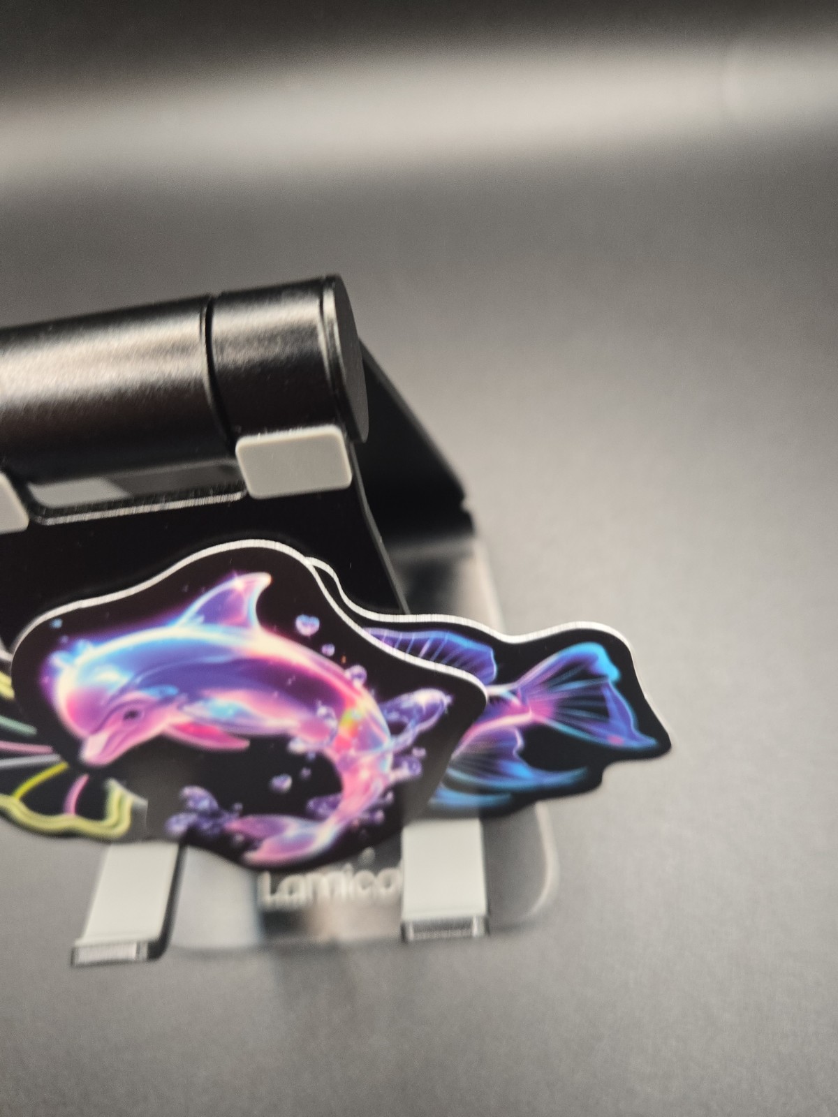 Ocean Themed Glow In The Dark Stickers!! Vinyl Waterproof – Dolphin Fish & Clam