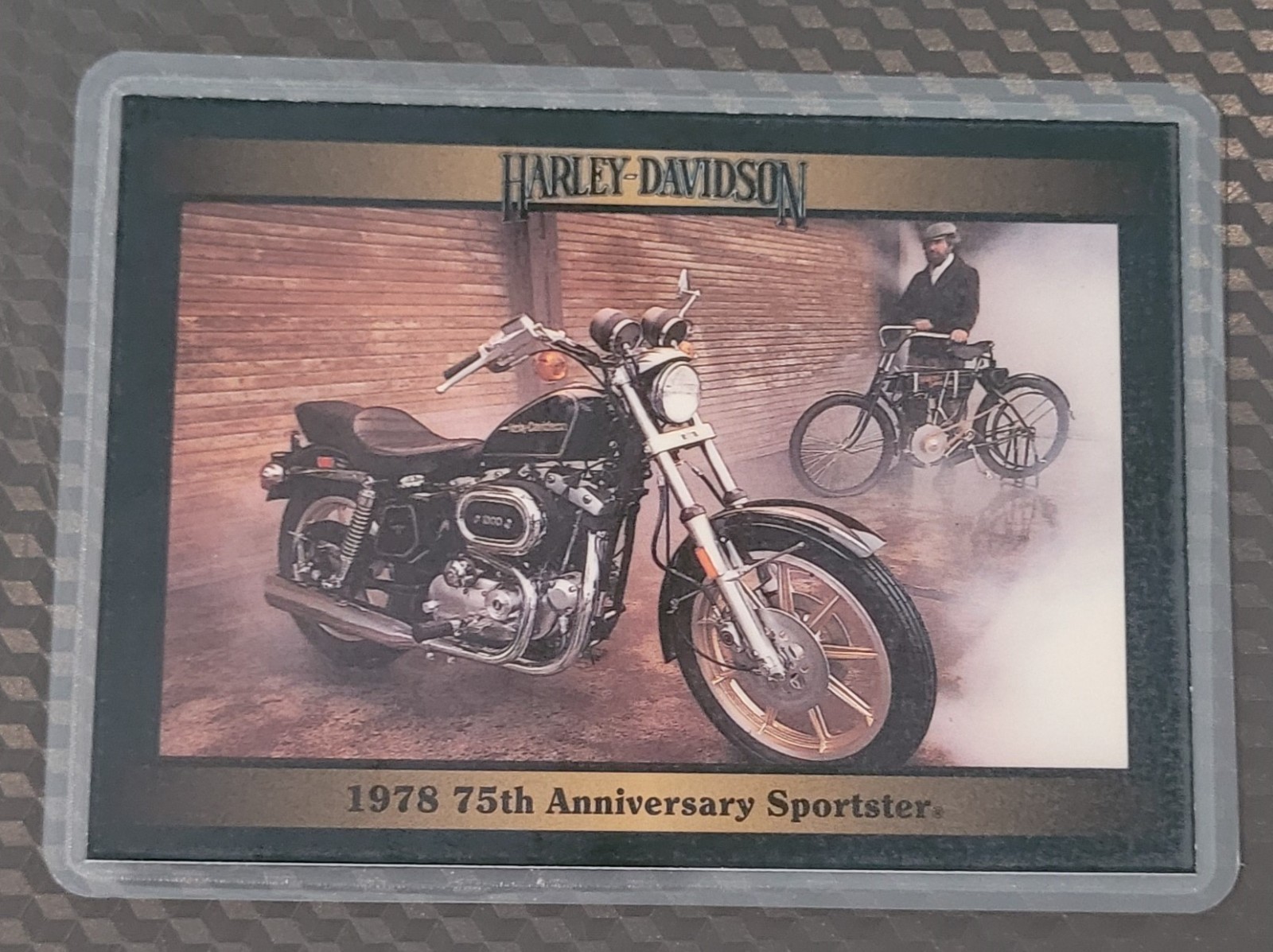 Harley Davidson Vintage Collectible Card Fridge/Locker/Cabinet Laminated Magnets