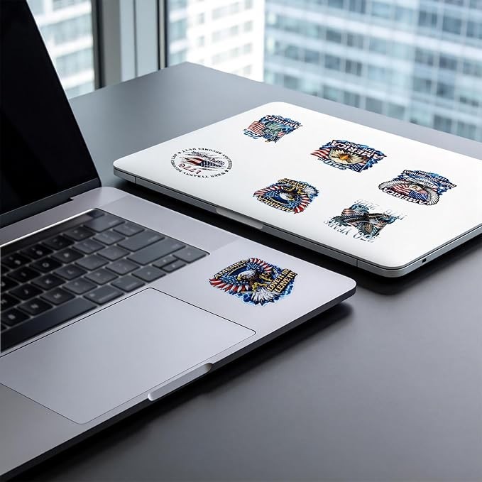 18 Pcs USA 250Th Anniversary Stickers, Waterproof Vinyl Decals, 1776 2026 Eagle