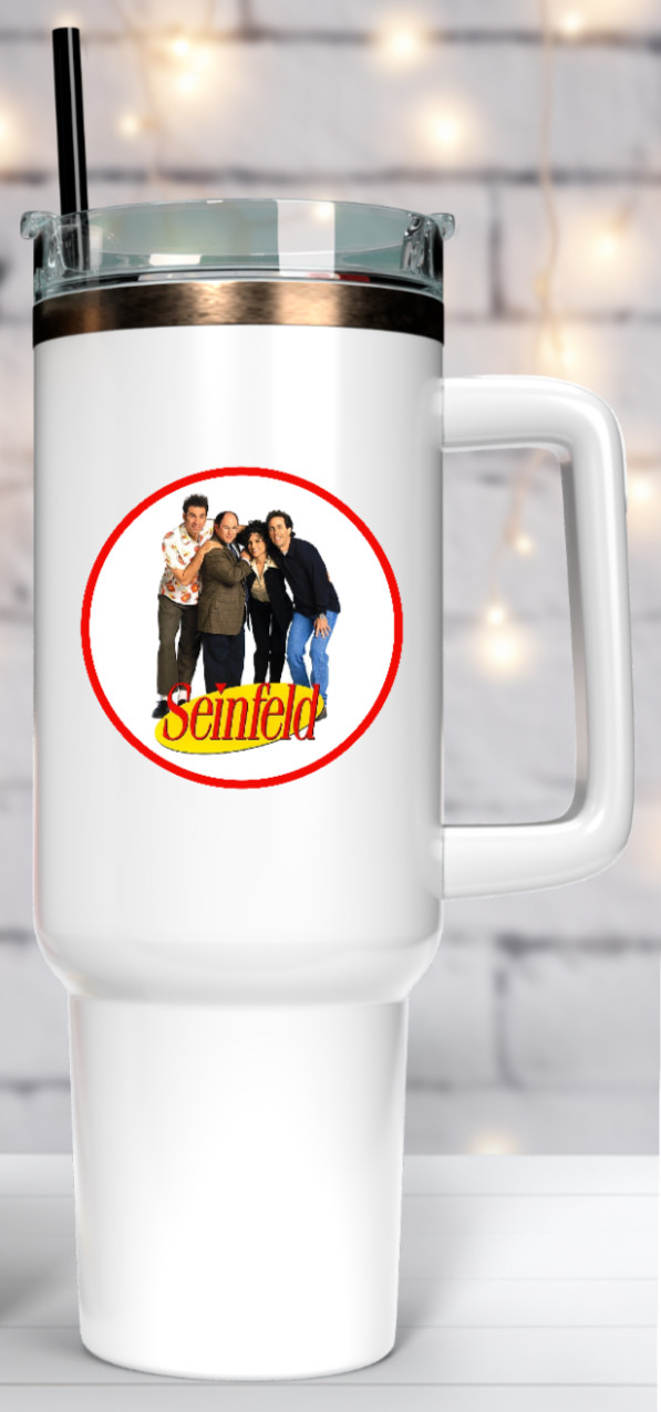 Seinfeld 4" Vinyl Decal Sticker Handcrafted Laptop Decor Vehicle Cooler Tumbler