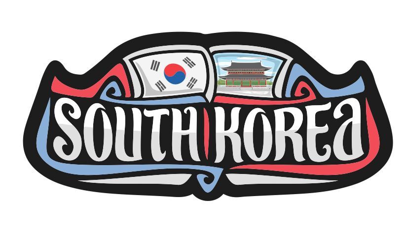South Korea Sticker Decal A424