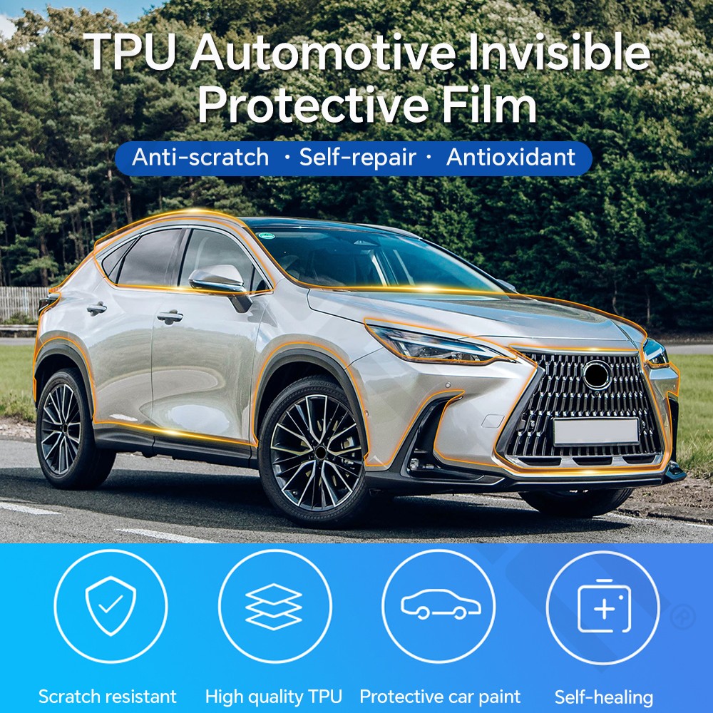 For Lexus NX 2022-2025 Paint Protection Film TPU PPF Pre-Cut Kit