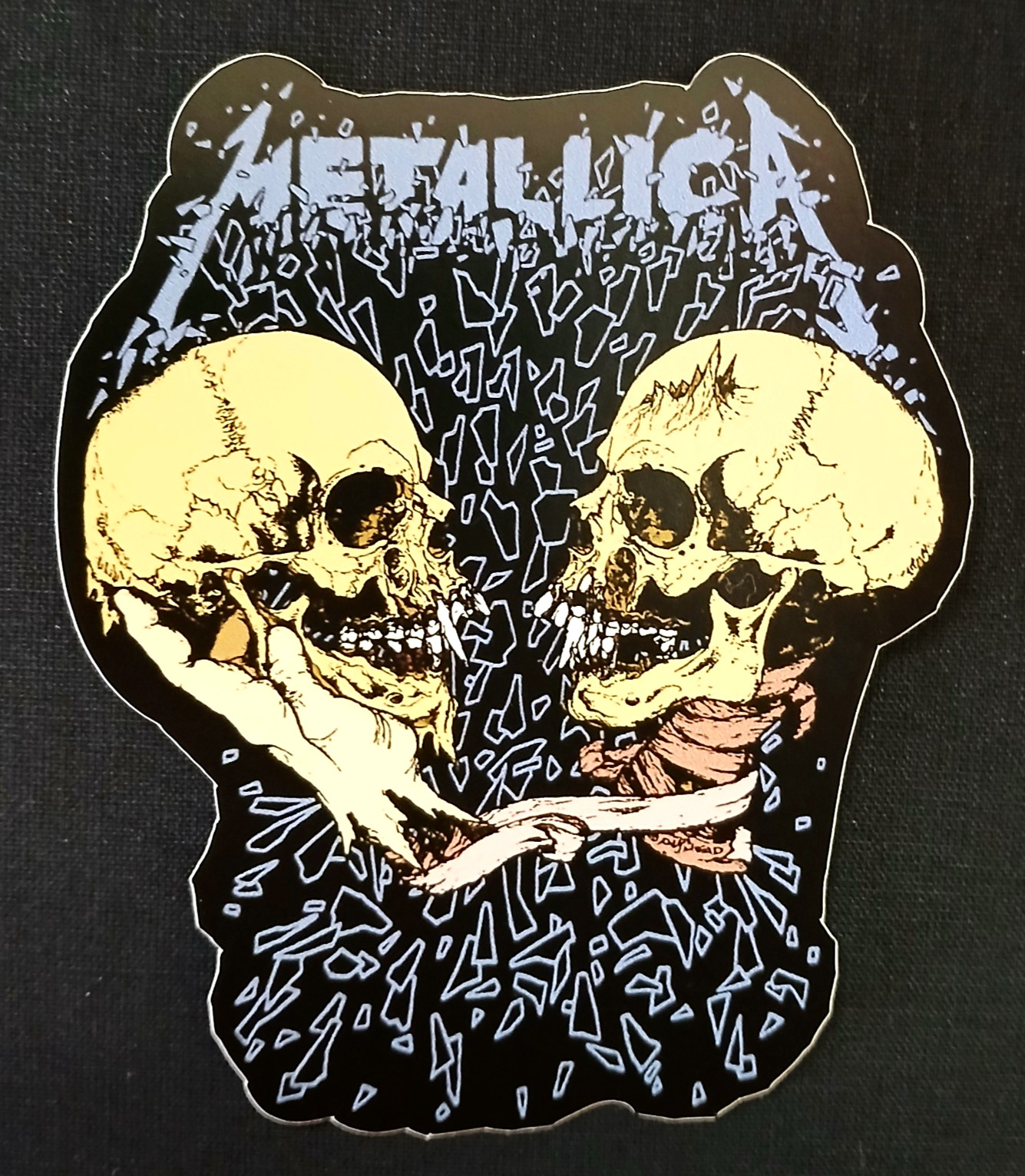 METALLICA – Die Cut LG Sticker Decal Music Band Rock Metal Metallica