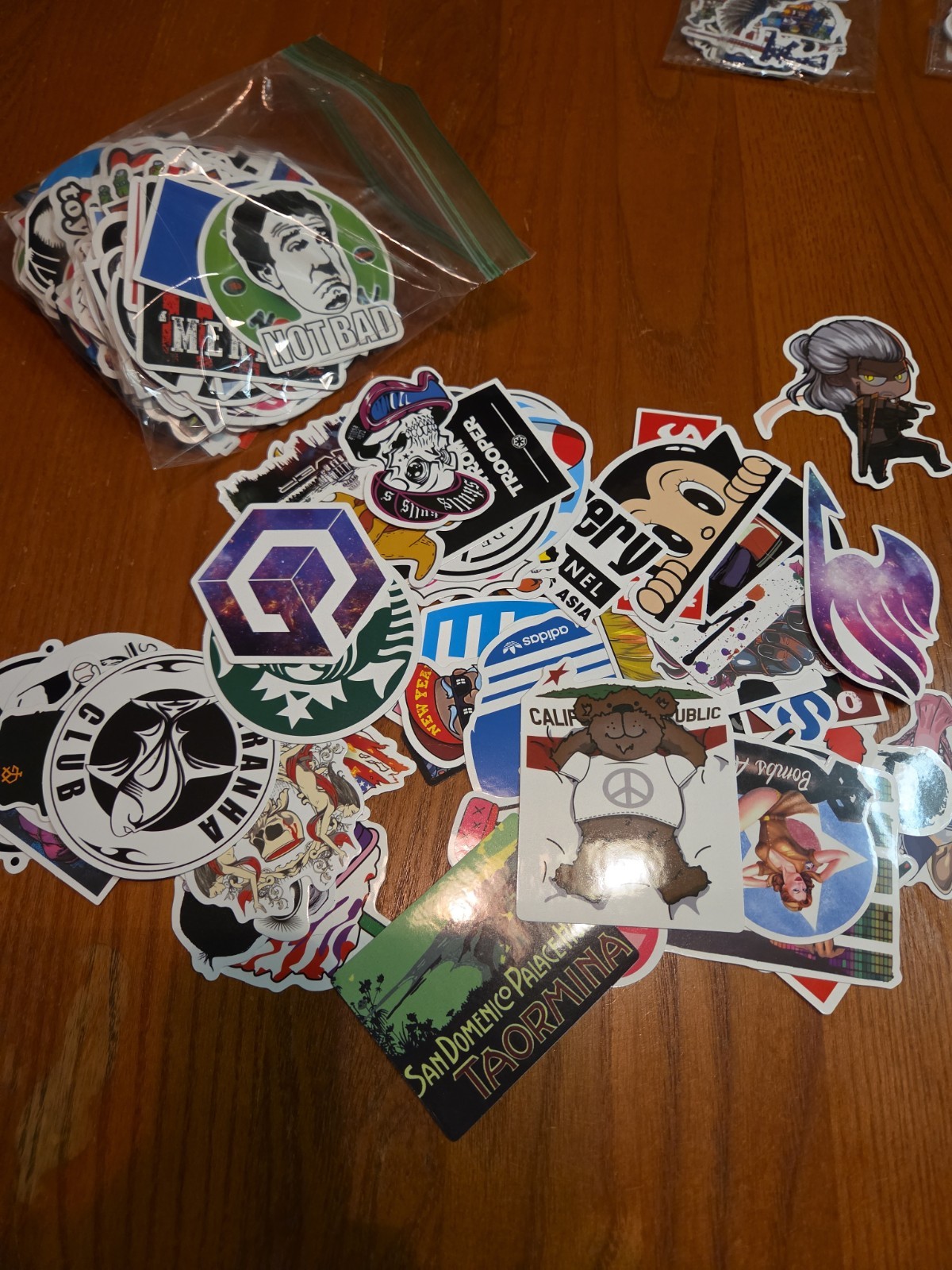 Sticker Decal Lot Of 1,400+ Vinyl/Die-Cut Stickers – Mixed Lot