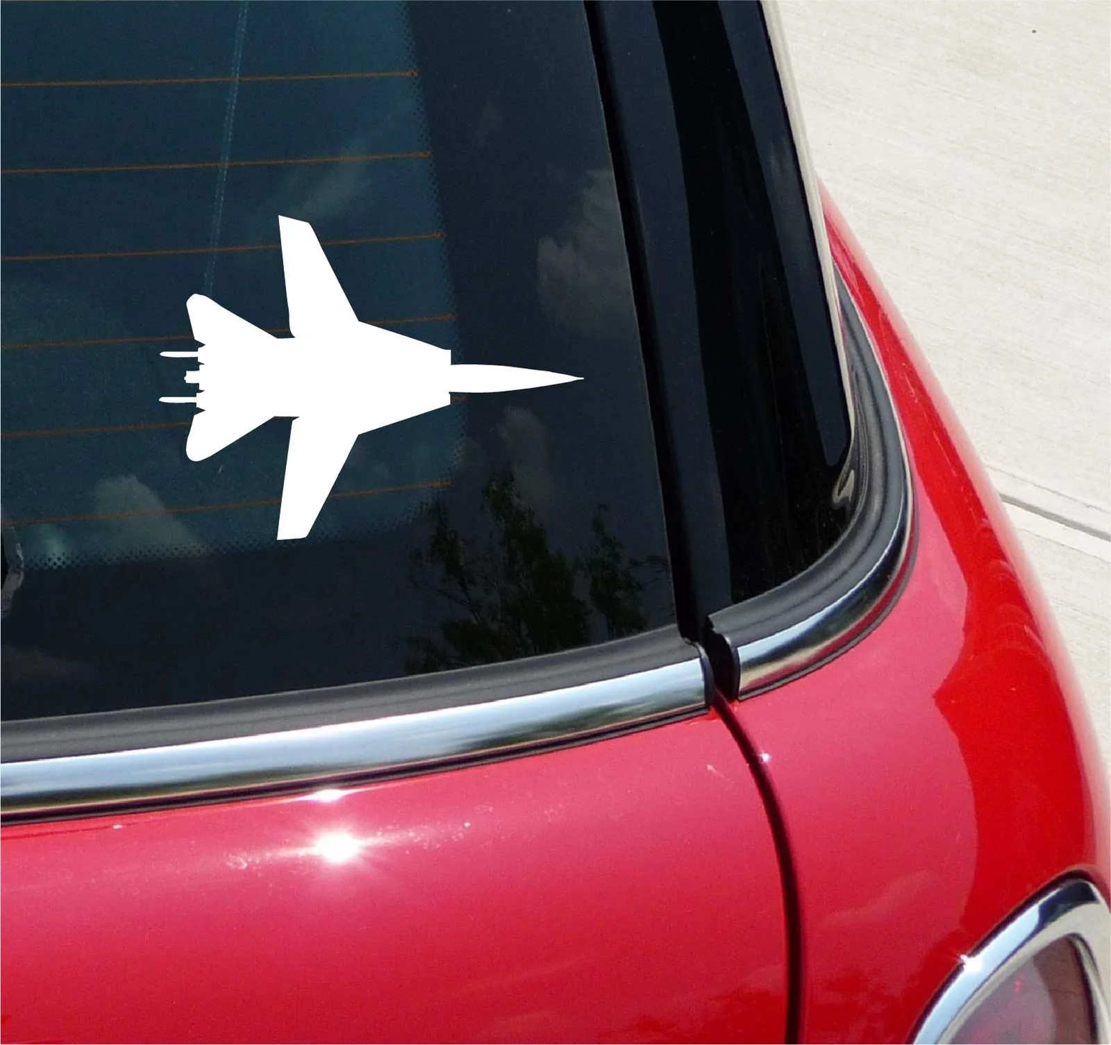 F14 F 14 TOMCAT DECAL STICKER PILOT FLY FLYING AIRPLANE NAVY NAVAL CAR TRUCK