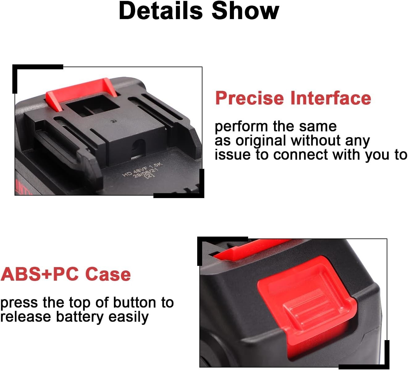 21v Lithium Battery – 4.0 Ah Battery with Charger Adapter Led Indicator Compatib