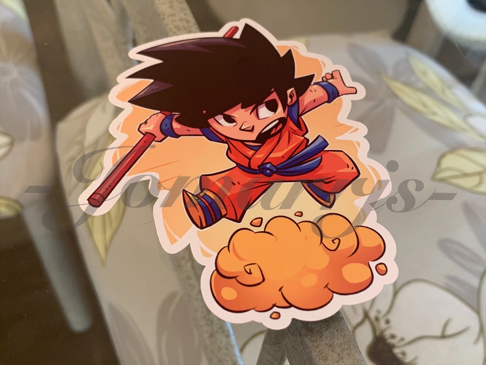 Dragon Ball Z – Anime – Goku Kakarot Chibi Custom Sticker Decal Sign manga