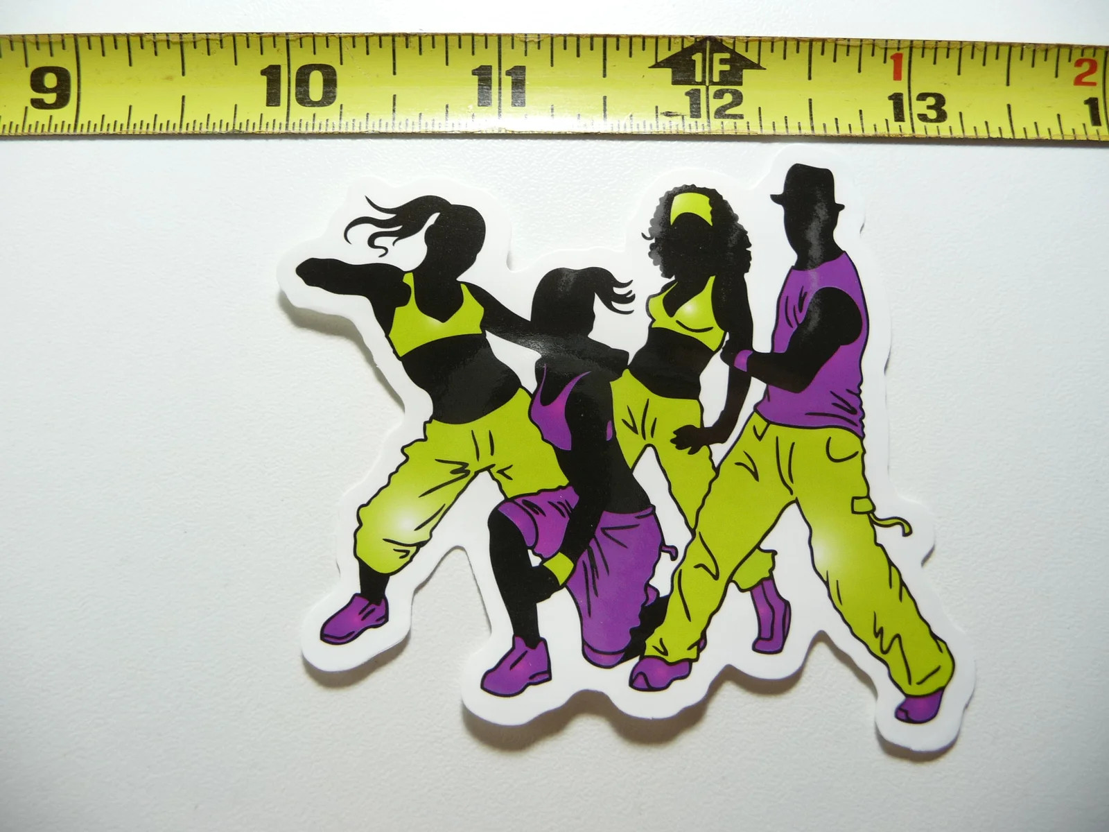 DANCE GROUP SERVING SMALL STICKER DECAL HIP HOP RAP MUSIC STYLE STREET