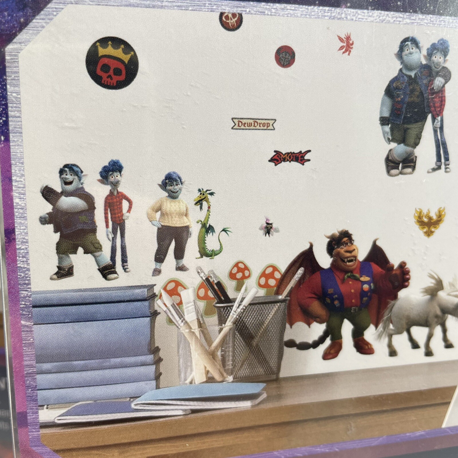 2 Roommates Decor Disneys Pixar Onward 43 Wall Decals