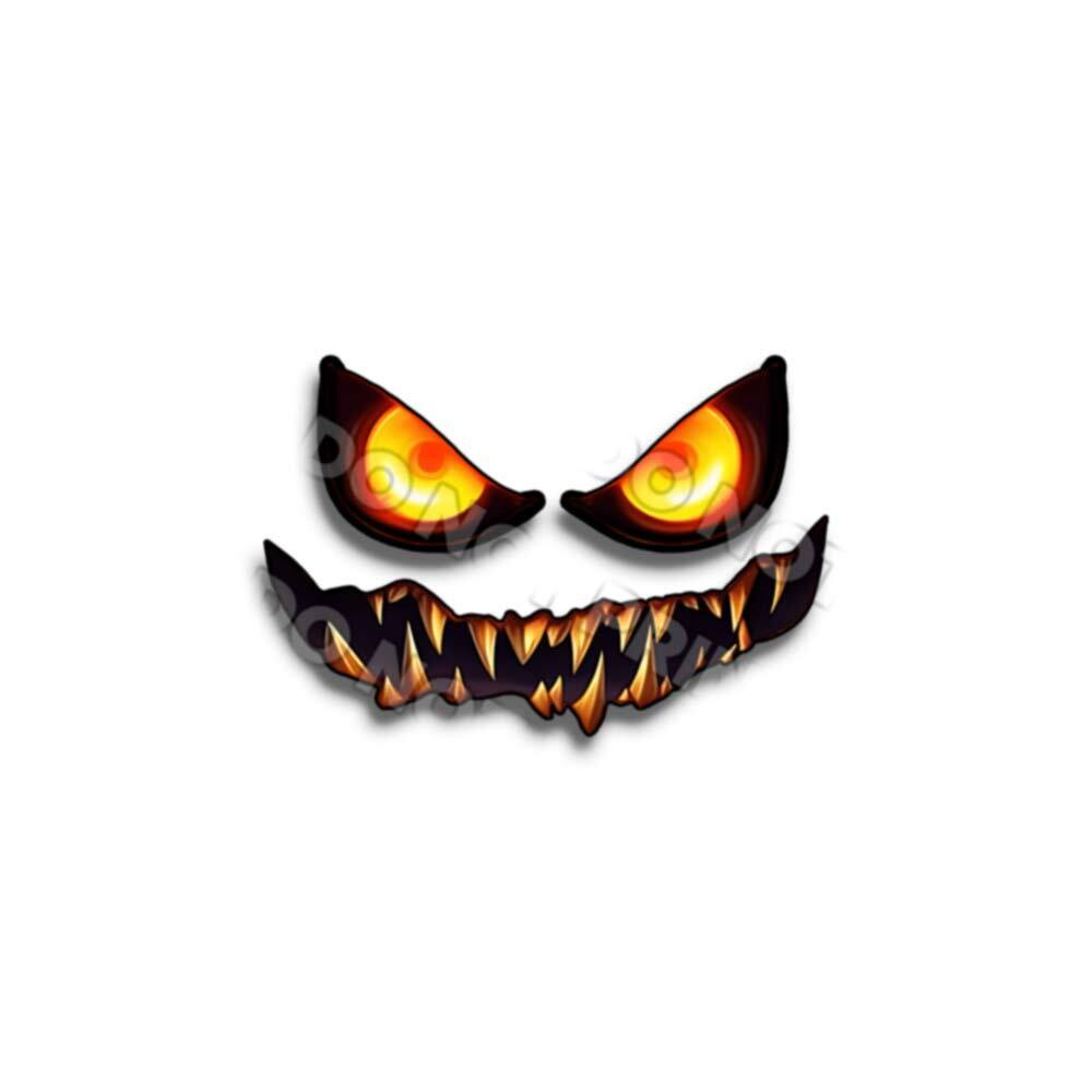 Eyeball Stickers Creepy Decals Jack O Lantern Scary Die Cut Eyes ONLY