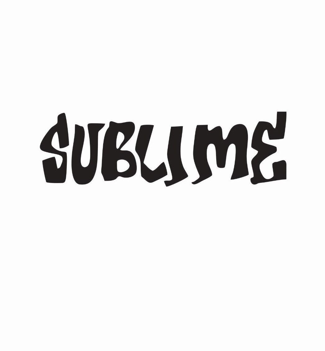 Sublime Music Band Vinyl Die Cut Car Decal Sticker – FREE SHIPPING!