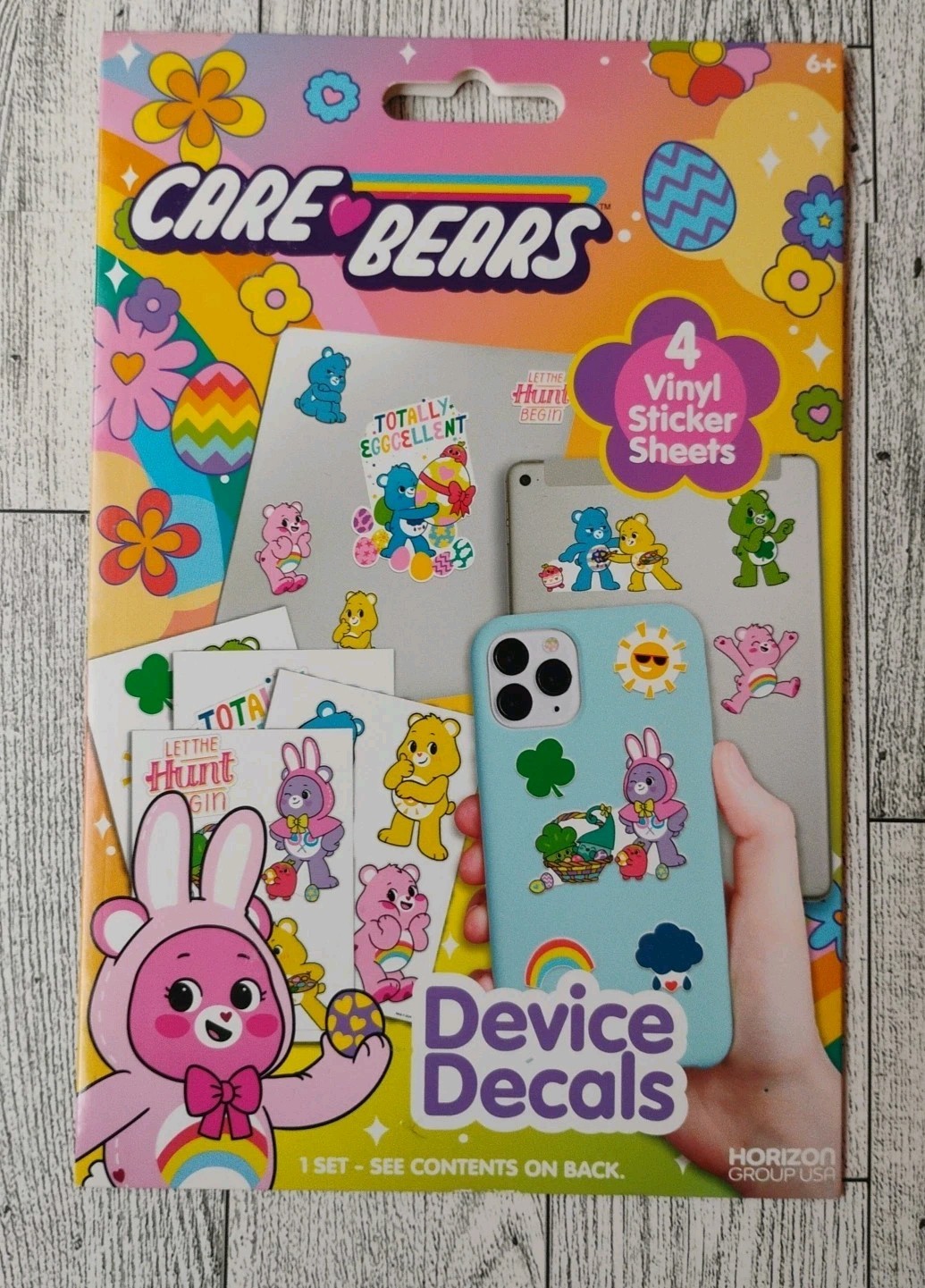 NIP CARE🩷BEARS 4 VINYL Decal STICKER SHEETS! DEVICE DECALS 💜FREE SHIP