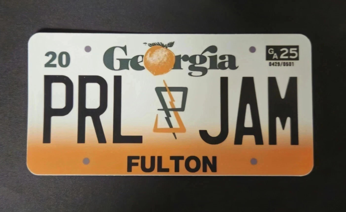 Pearl Jam 6"x3" Custom License 2025 Die-Cut Vinyl Sticker *Choose Your Own*