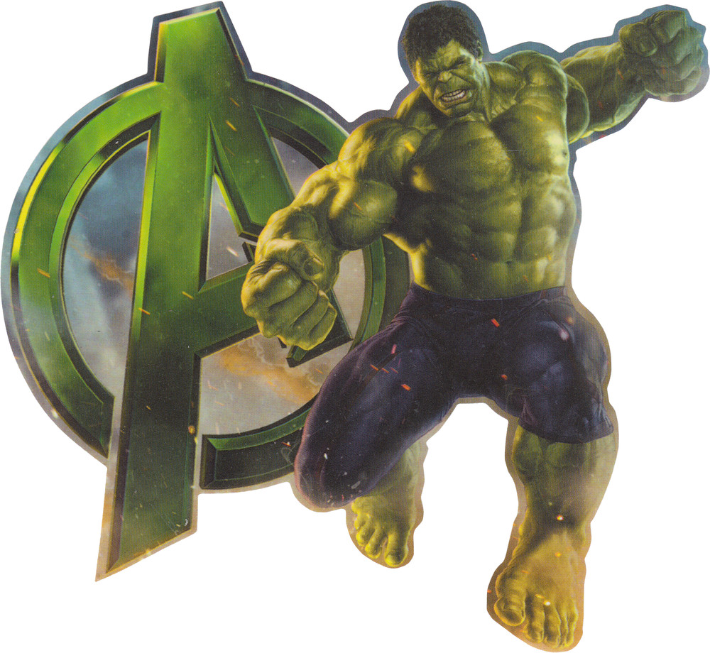Sticker – Hulk Incredible Avengers Marvel Comic Superhero 3.75" Decal #5682 New