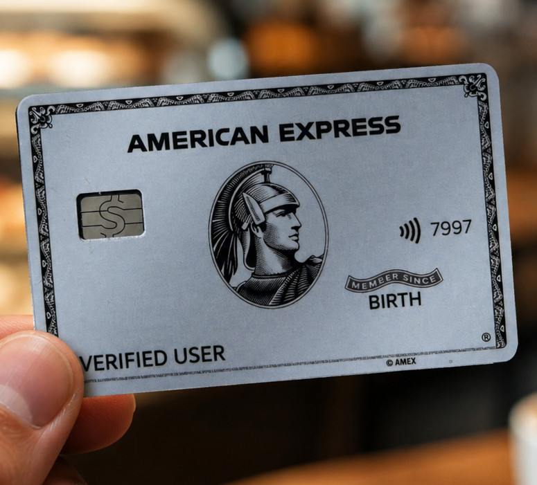 American Express Credit Debit Card Skin Cover Sticker Chip Funny Decal – 2 Pack