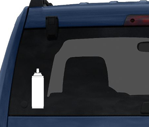 Spraycan – Graffiti Artist Amateur Auto Body Garage – Car Tablet Vinyl Decal