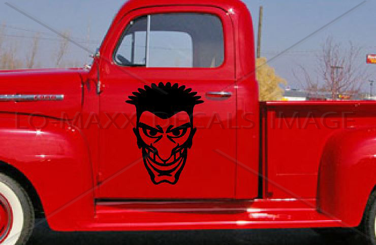 Wild Man Superior Quality Various Sizes & Colors Custom Die Cut Vinyl Decal