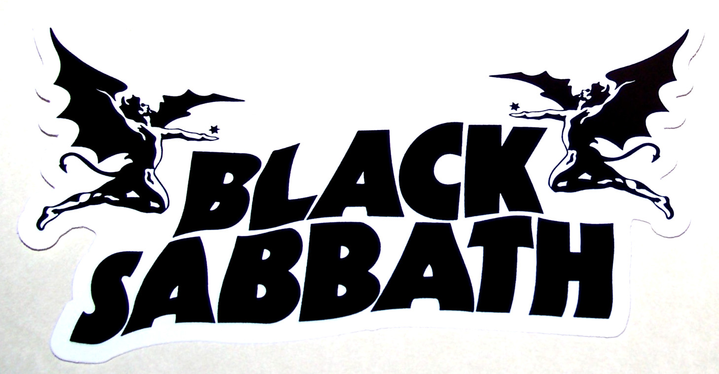 BLACK SABBATH – Logo LARGE Die Cut Sticker Decal Official Heavy Metal Ozzy