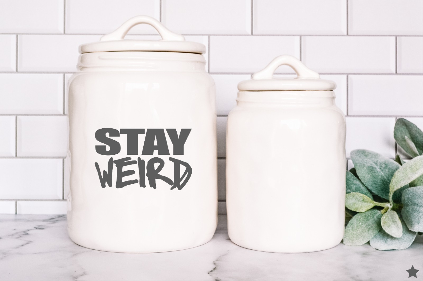 Stay Weird Decal Sticker Be Yourself Funny Calm Goofy Original Fun Life Crazy