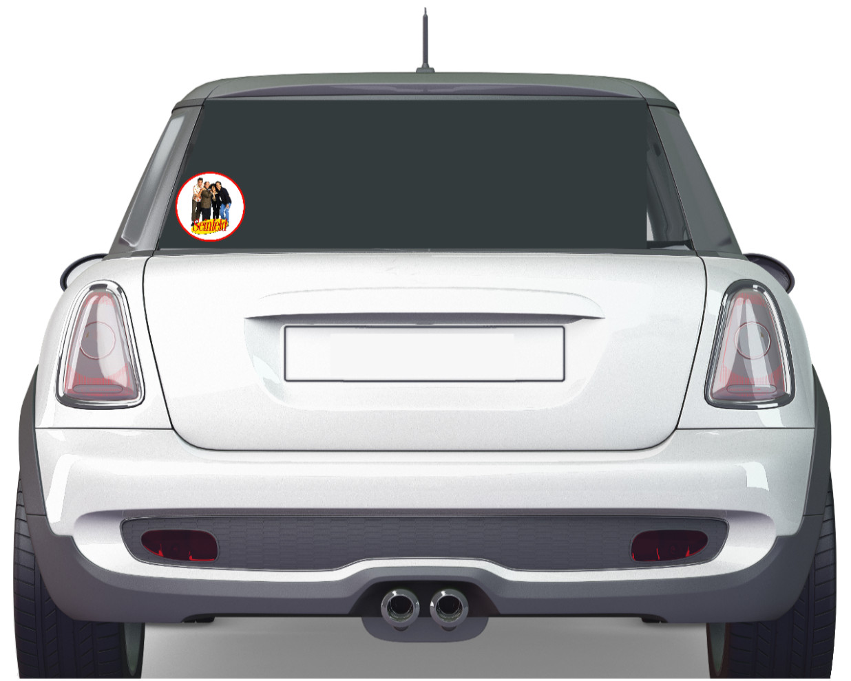 Seinfeld 4" Vinyl Decal Sticker Handcrafted Laptop Decor Vehicle Cooler Tumbler