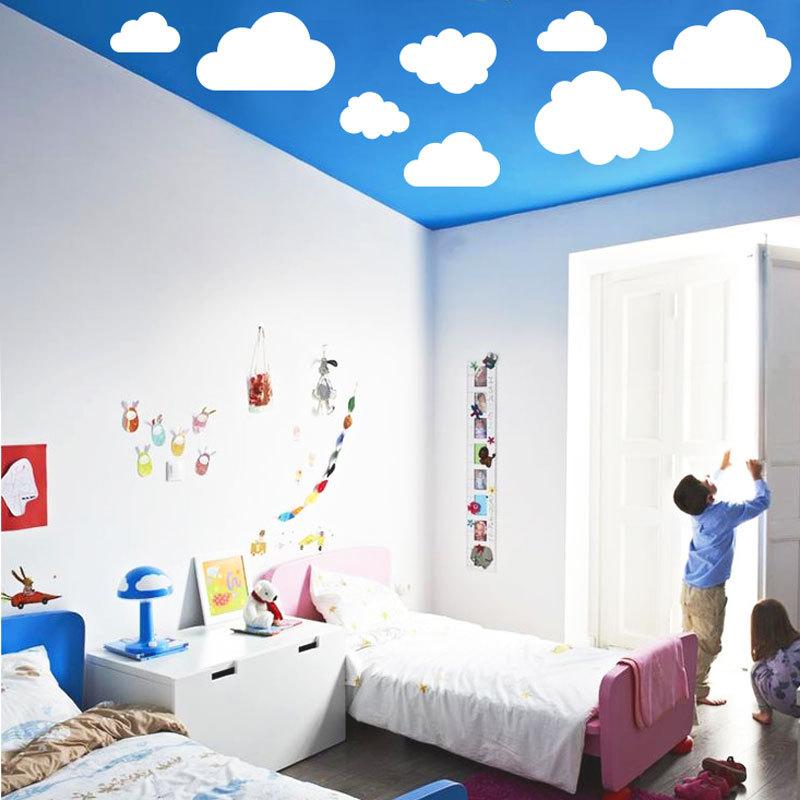 Set of 21 Clouds Vinyl Wall Art Sticker Decal Kids Room Nursery Child Decoration