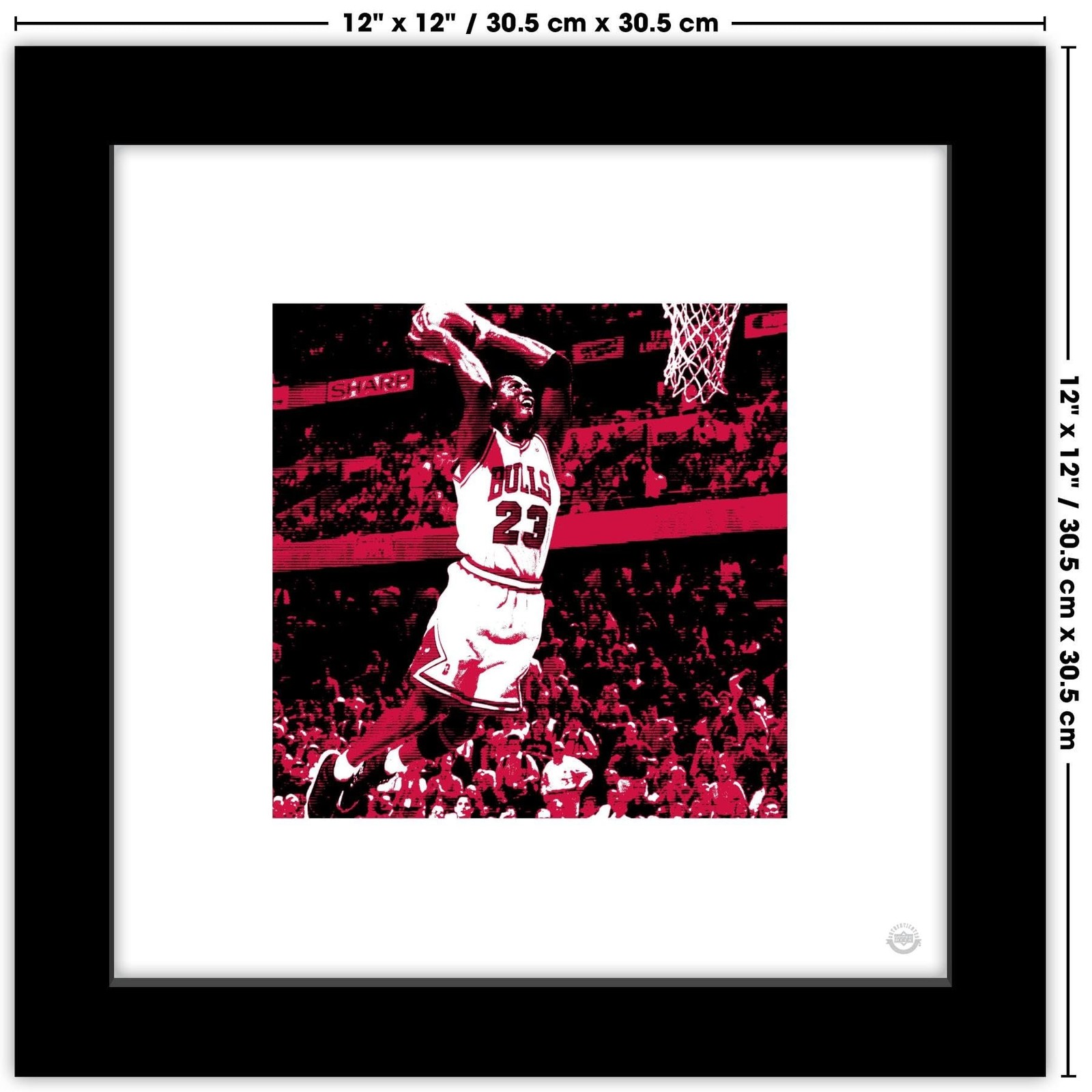 Trends International Gallery Pops Michael Jordan – Two-Handed Dunk Wall Art W…