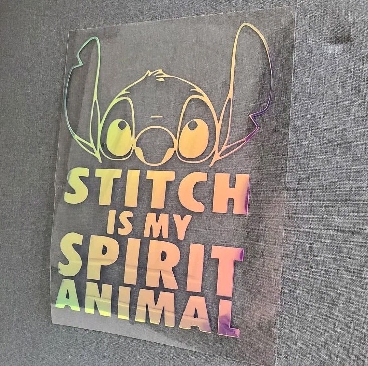 Stitch T Shirt Iron On Decal