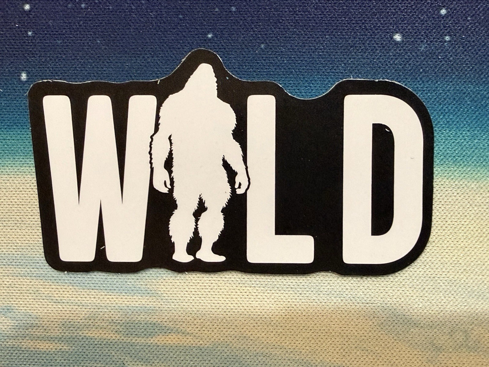 Outdoors Hiking Camping Adventure Nature Mountain Forest Trail Sticker Decal