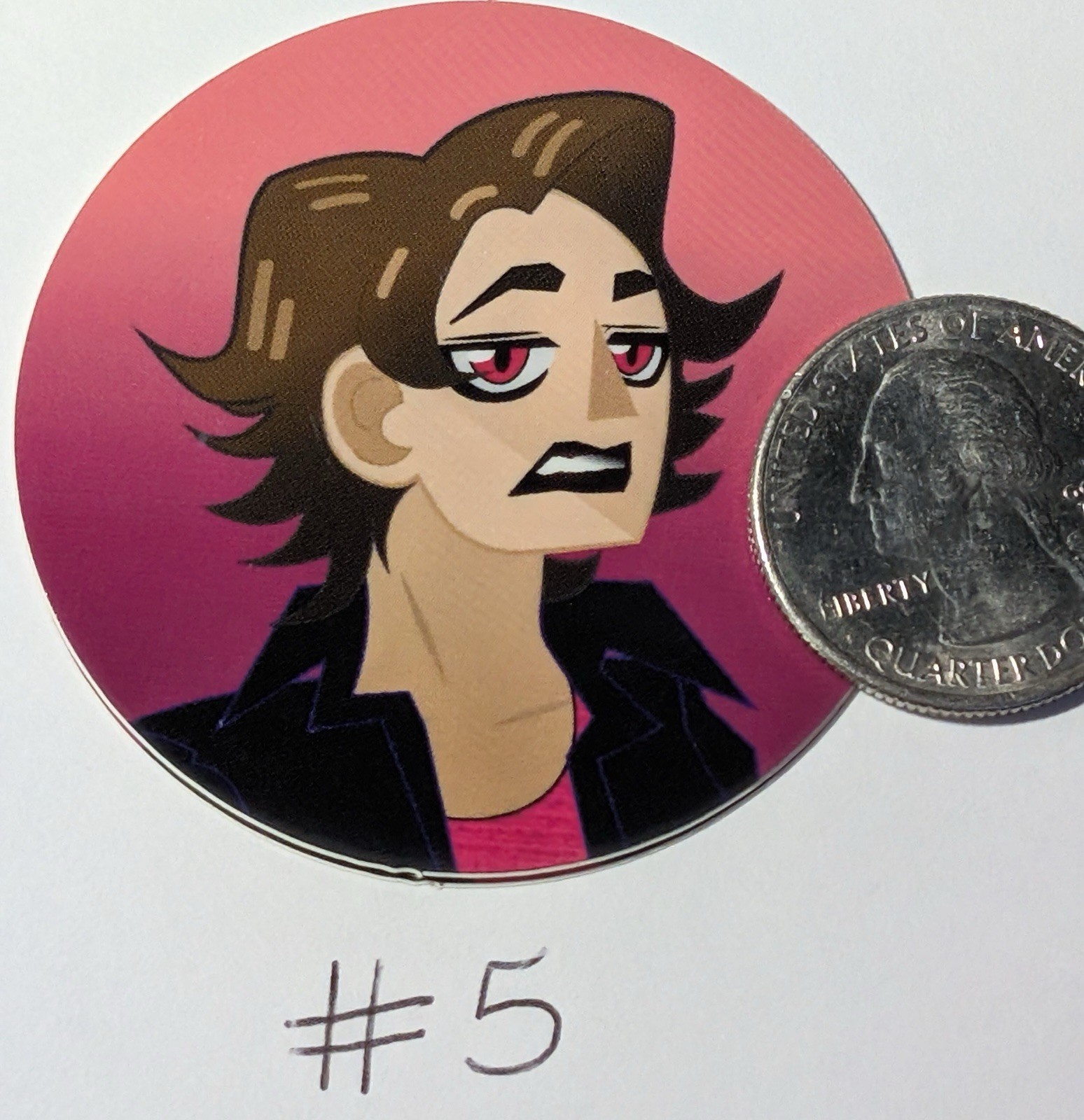 Profile Pic “What’s Your Mood?” 2” Stickers (Original Art)