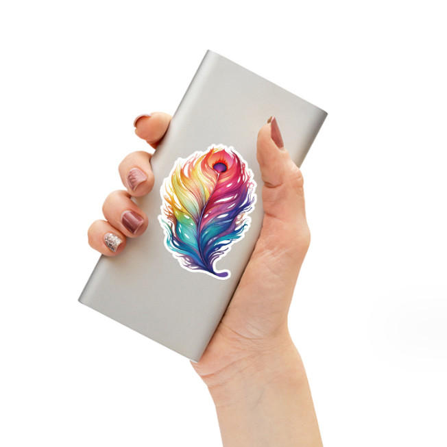 50Pcs Stickers Peacock Peafowl Laptop Luggage Phone Skateboard Car Fridge Vinyl