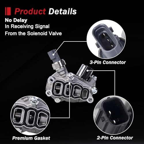 RLP VTEC Solenoid Engine Variable Valve Timing (VVT) Solenoid 918-078 Compatible