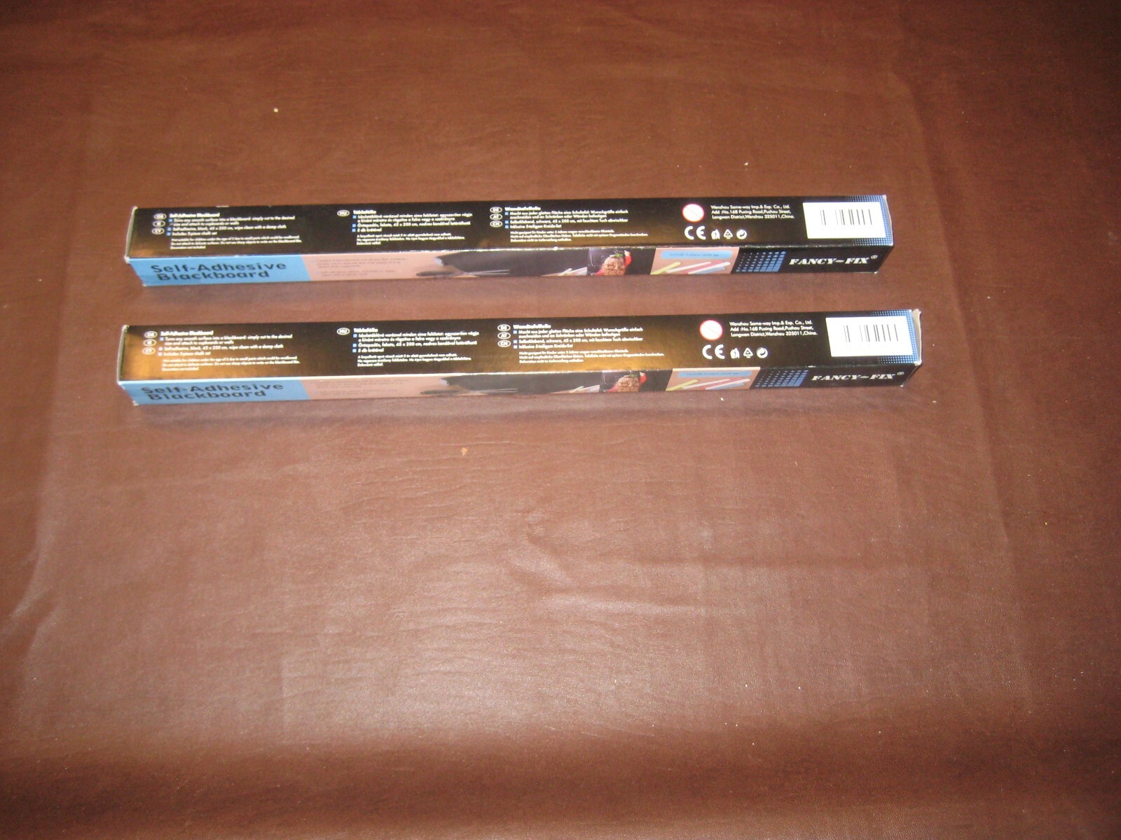 Fancy-Fix Self-adhesive Blackboard Two Included BRAND NEW SEALED