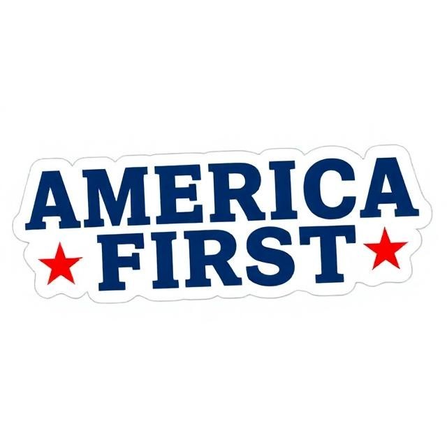 Pro America Vinyl Decal America First Patriot Stars USA