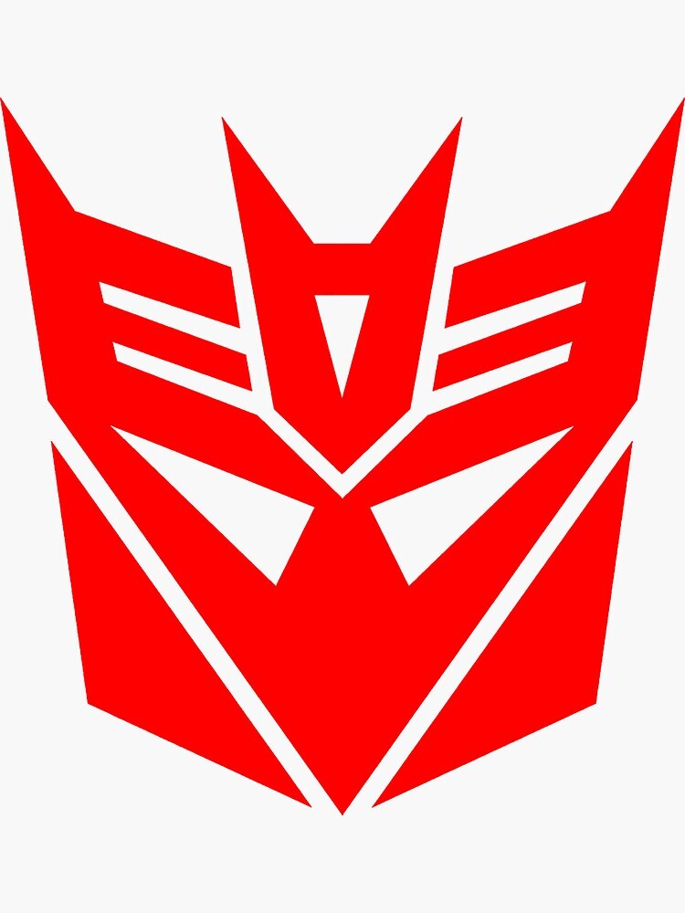 Transformers Decepticons Vinyl Die Cut Car Decal Sticker – FREE SHIPPING-
