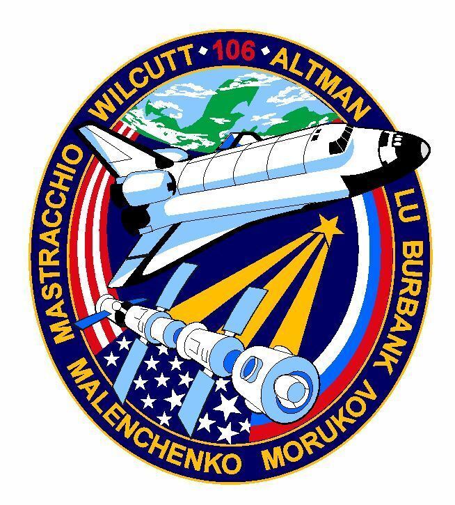 STS-106 Nasa Atlantis Sticker Decal M526
