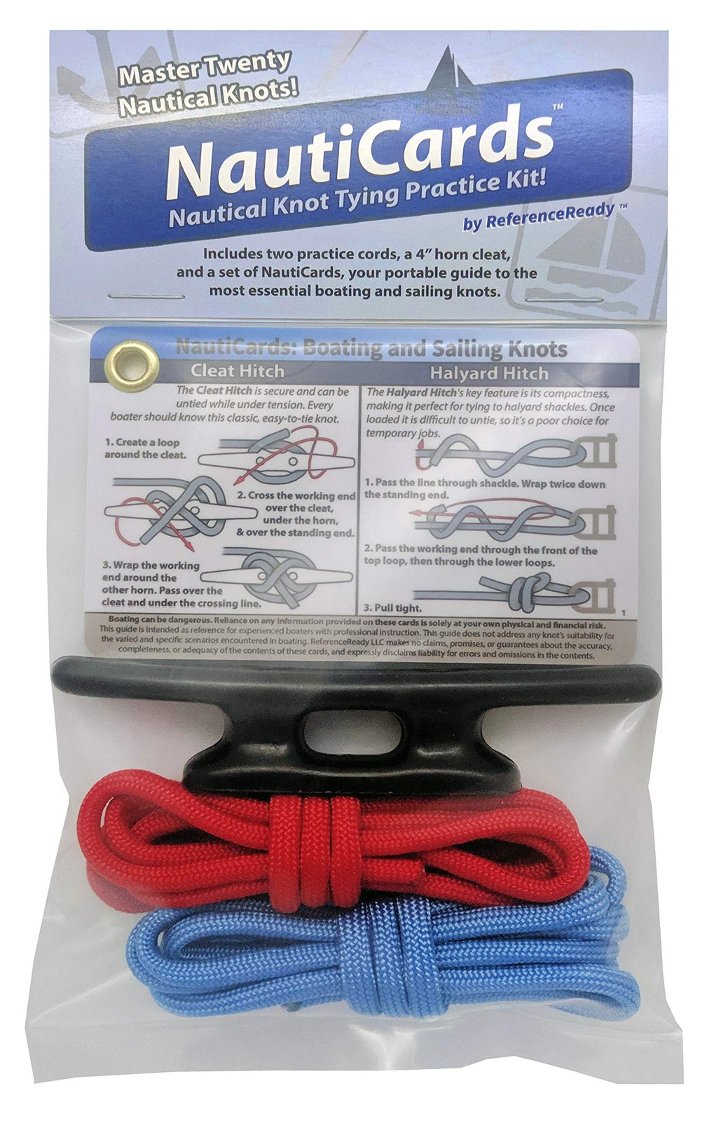 Nautical Knot Tying Kit for Boaters and Sailors
