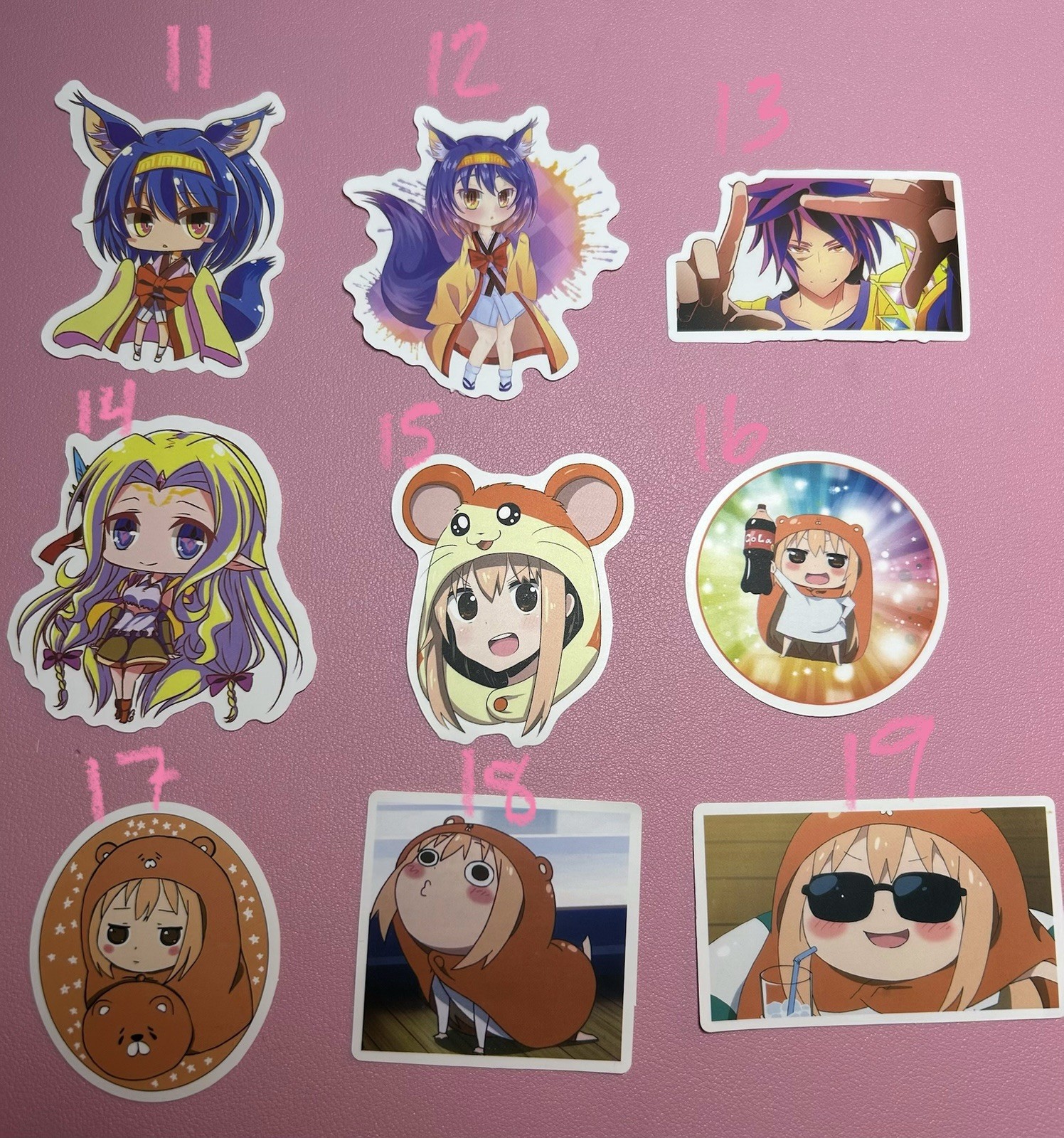 No Game No Life And More Anime Stickers