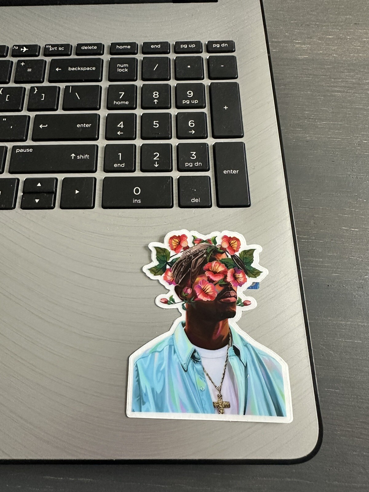 2Pac Vinyl Sticker Pack (2) High Quality HIP HOP Rap Lot Tupac Kobe Flowers
