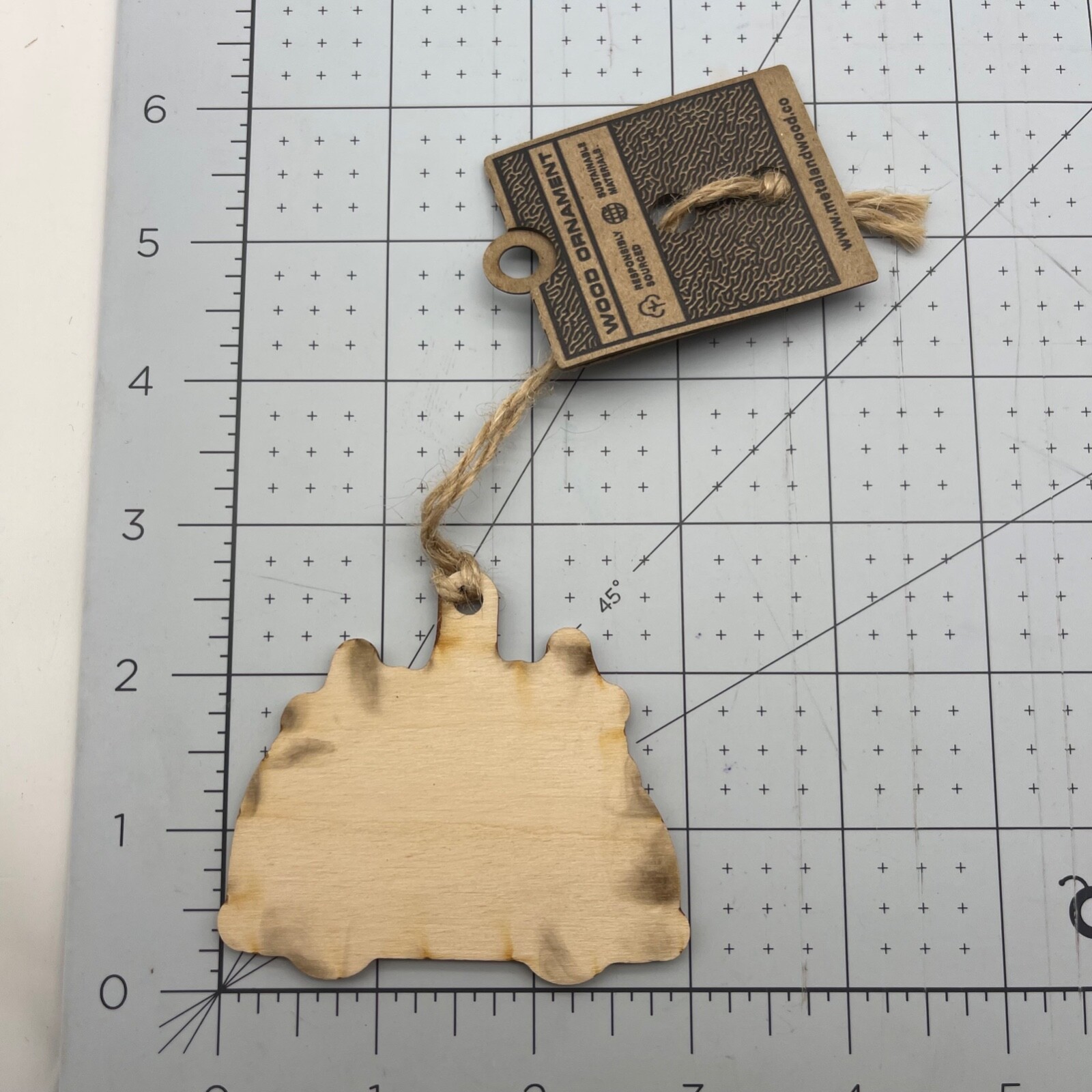 Metal and Wood Co Ornament Travel Swood Camp Life Hippie Van Good Life