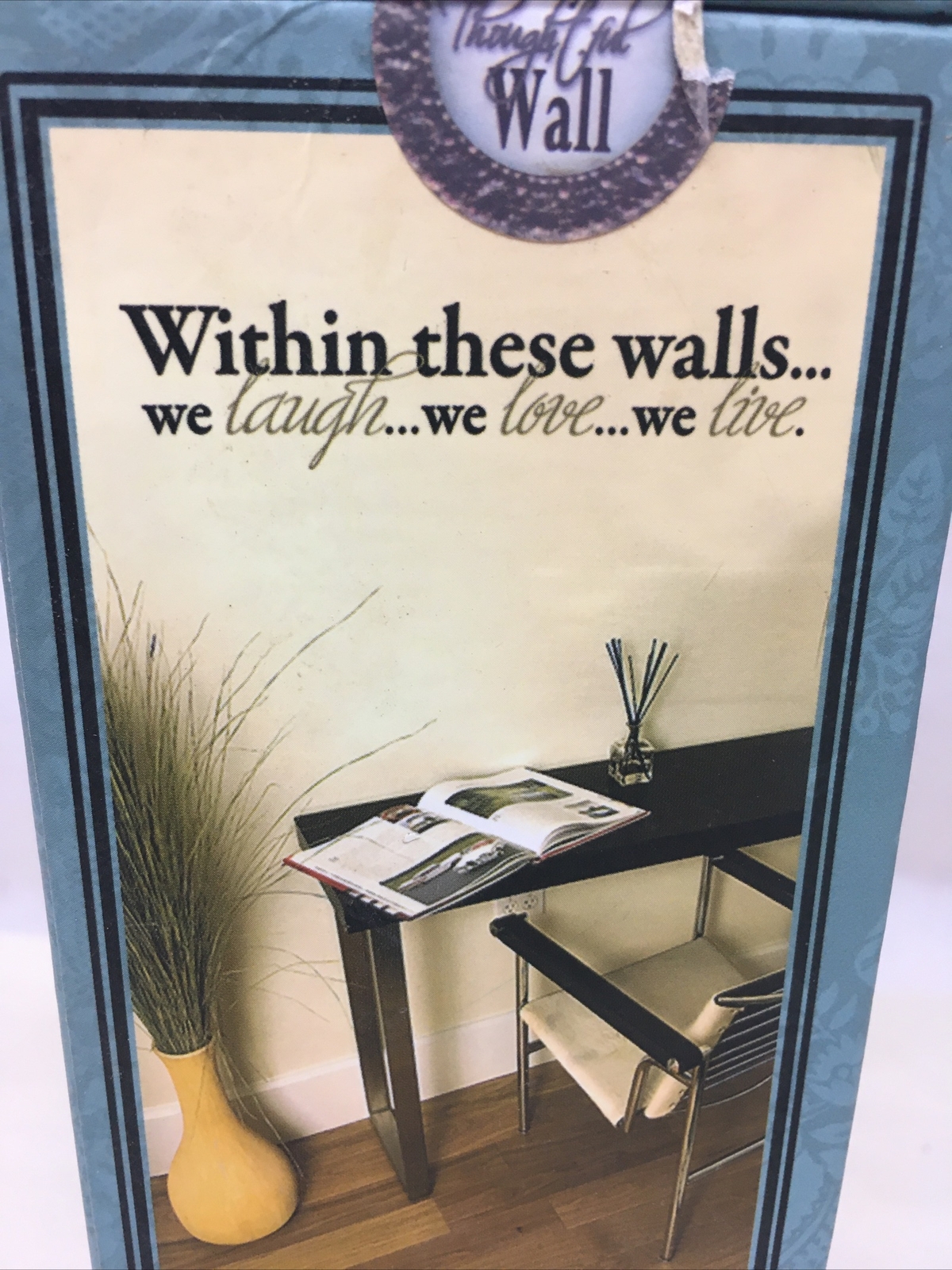 DCWV Designer Wall Lettering 'Within These Walls' 36" x 8"