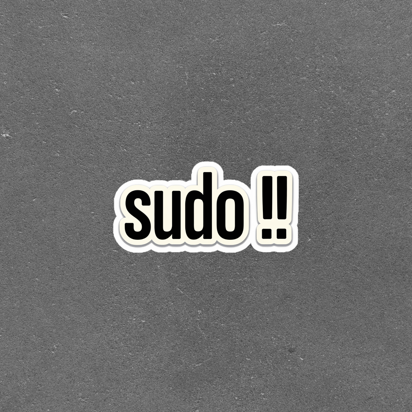 Sudo Linux Command Sticker – Geek Coder Dev IT Unix Gift #5780